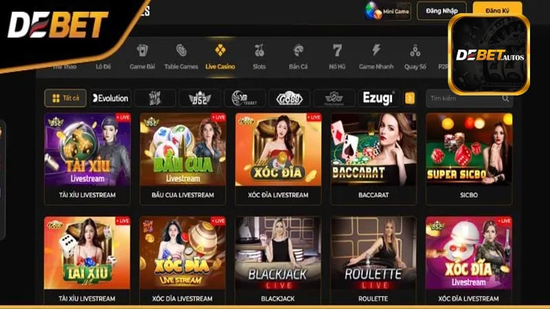 Giới thiệu về Casino Debet